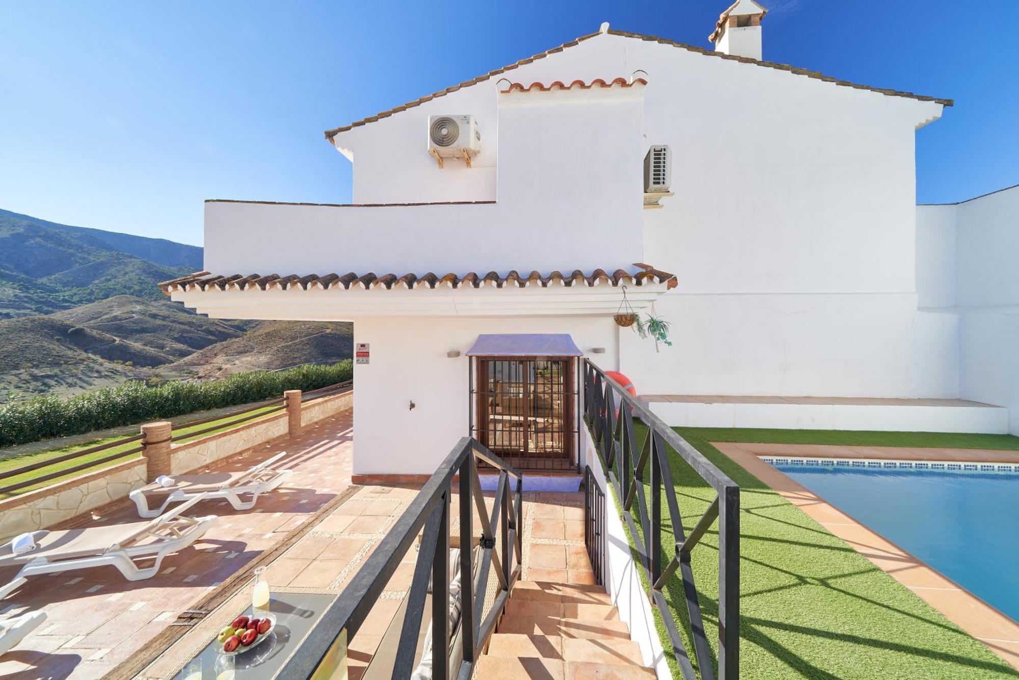 Finca Alcaparain Con Piscina En Caminito Del Rey-Carratraca Екстер'єр фото