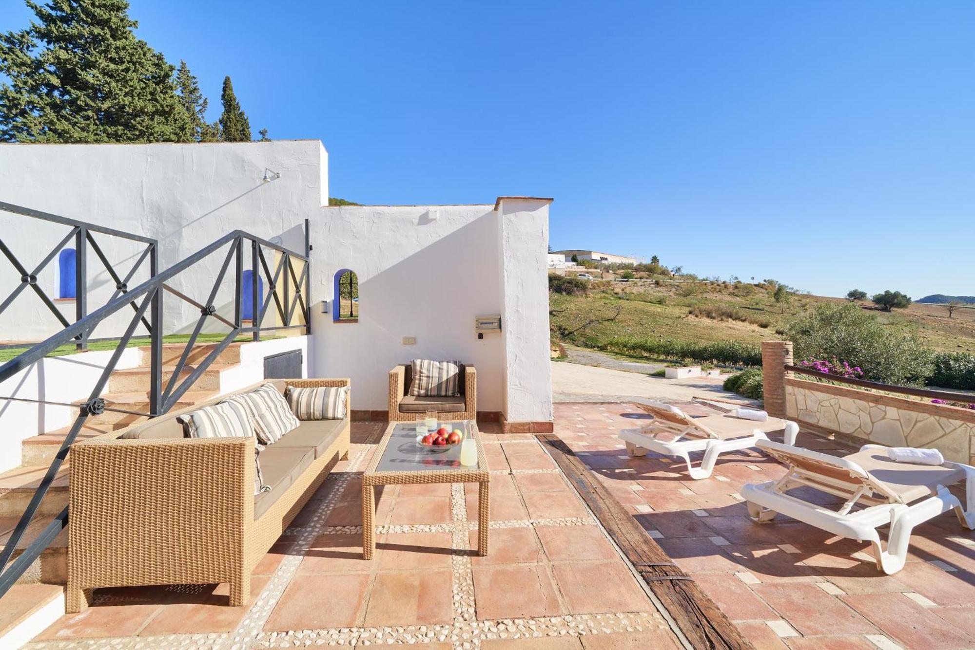 Finca Alcaparain Con Piscina En Caminito Del Rey-Carratraca Екстер'єр фото